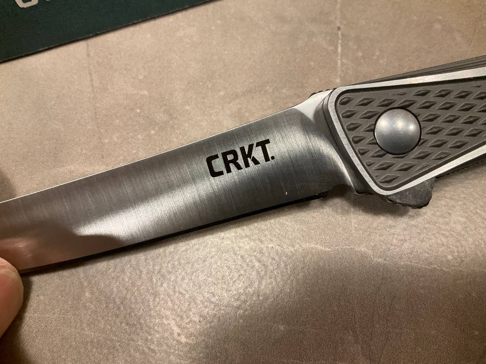 CRKT  7530 CROSSBONES Park Design Assisted Opener Pocket Knife  New in Box