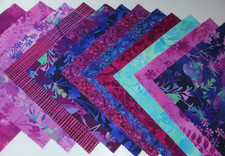 Cotton Fabric Layer Cake 28 Pieces Bright PreCut 10"Quilt Squares Variety Design