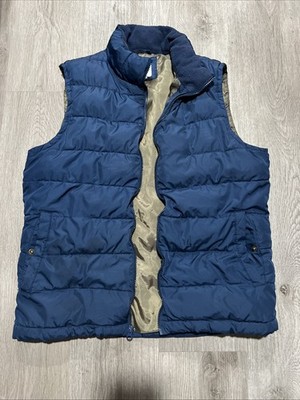 Gap Navy Full Zip Small Puffer Vest *See Pics*