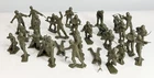 Lot of 31 Vintage Marx Battleground U.S. Plastic Toy Army Men Soldiers
