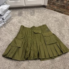 Men Scottish Fashionable Utility Kilt Men's 36 100 Cotton Cargo Pockets Kilt