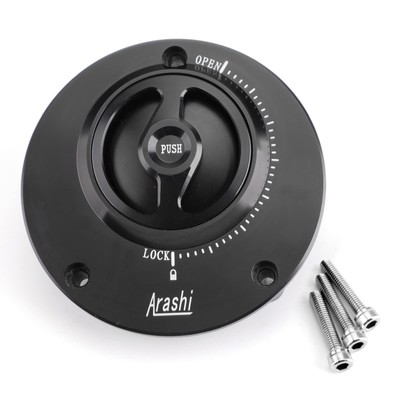 Areyourshop Keyless Fuel Gas Tank Cap for Yamaha YZF-R1 R6 FJ-09 FJR FZ8 MT-03
