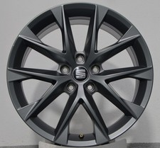 1x Original Seat Leon Alufelge Felge 5F 18 Zoll 5F0601025AA Grau Matt 30