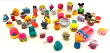 Lot of 51 VTG Shopkins Figures and Pencil Toppers Moose Enterprise