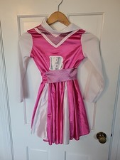 Vintage 2004 BARBIE Pink Cheerleader Dress Only Girls Costume