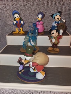 Disney Mickeys Christmas Carol 6pc PVC Toys Figures Minnie Donald Goofy