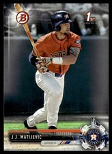 2017 Bowman Draft J.J. Matijevic Houston Astros #BD-109