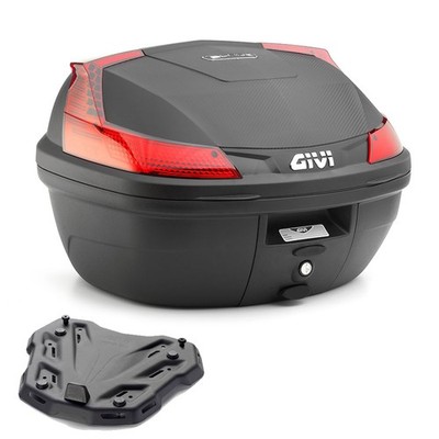 Koffer Kit B37N [Givi] 37LT + Platte Aprilia SR 200 GT 2022 2023 2024