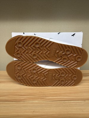 Puma x Maison Kitsune Roma White Gum Shoes Sneakers Men's Size 9