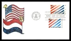 Mayfairstamps US FDC 1982 Washington DC joint issue with Netherlands flags First