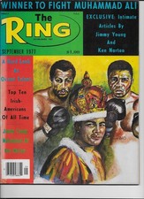 1977  The Ring Boxing Magazine  MUHAMMAD ALI  September 1977   No Address Label