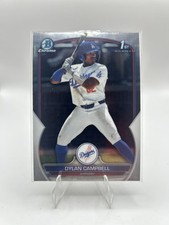 2023 Bowman Draft #BDC-181 Dylan Campbell Chrome Los Angeles Dodgers