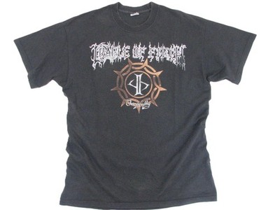 Cradle of Filth 2006 Thornography Tour Vintage T-Shirt Y2K Black Metal Mayhem