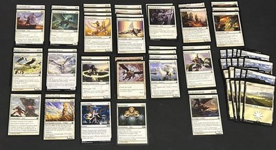 Pauper Mono White Pegasus and Friends - MTG Magic 60 Card Deck