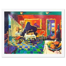 Robert Burridge, "Afternoon Recital" Limited Edition Printer's Proof Serigraph,