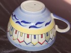 RARE Adorable Poole Pottery Beach Huts Teapot with Lid And Large Cup, Colorful — photo 8