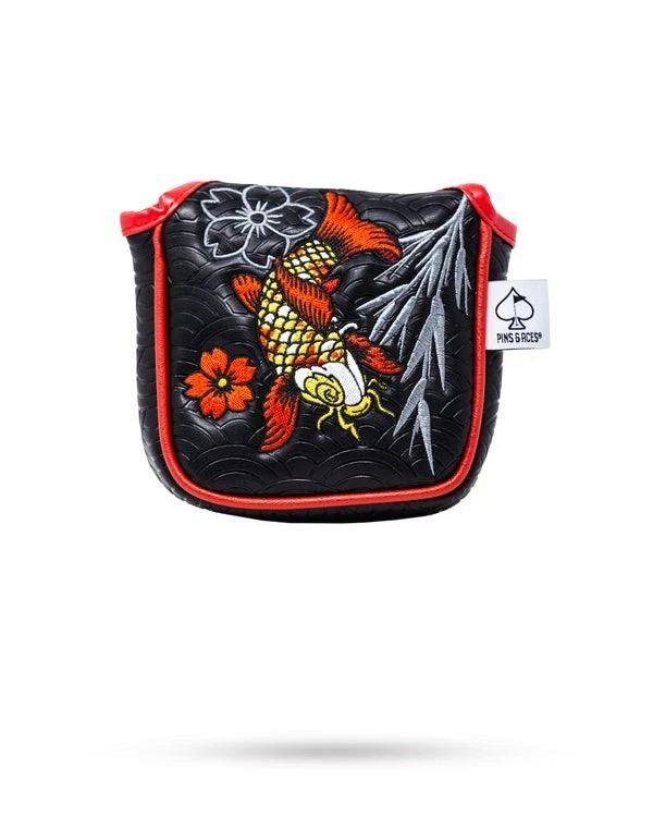 Pins and Aces Koi Flow Mallet Putter Headcover - Thumbnail 2
