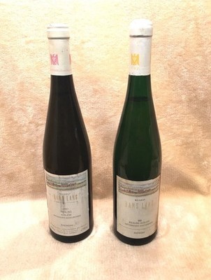 2 Fl. 2001-03  Hattenheimer Schützenhaus , Riesling Auslese , Hans Lang, Reingau