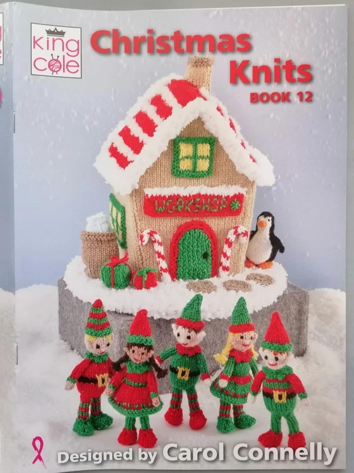 CHRISTMAS KNITS Book 12, Knitting Pattern Book, New Release - KING COLE - image 2 of 4