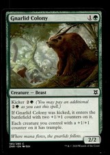 Gnarlid Colony 185 Common Zendikar Rising Magic: The Gathering Lightly Played