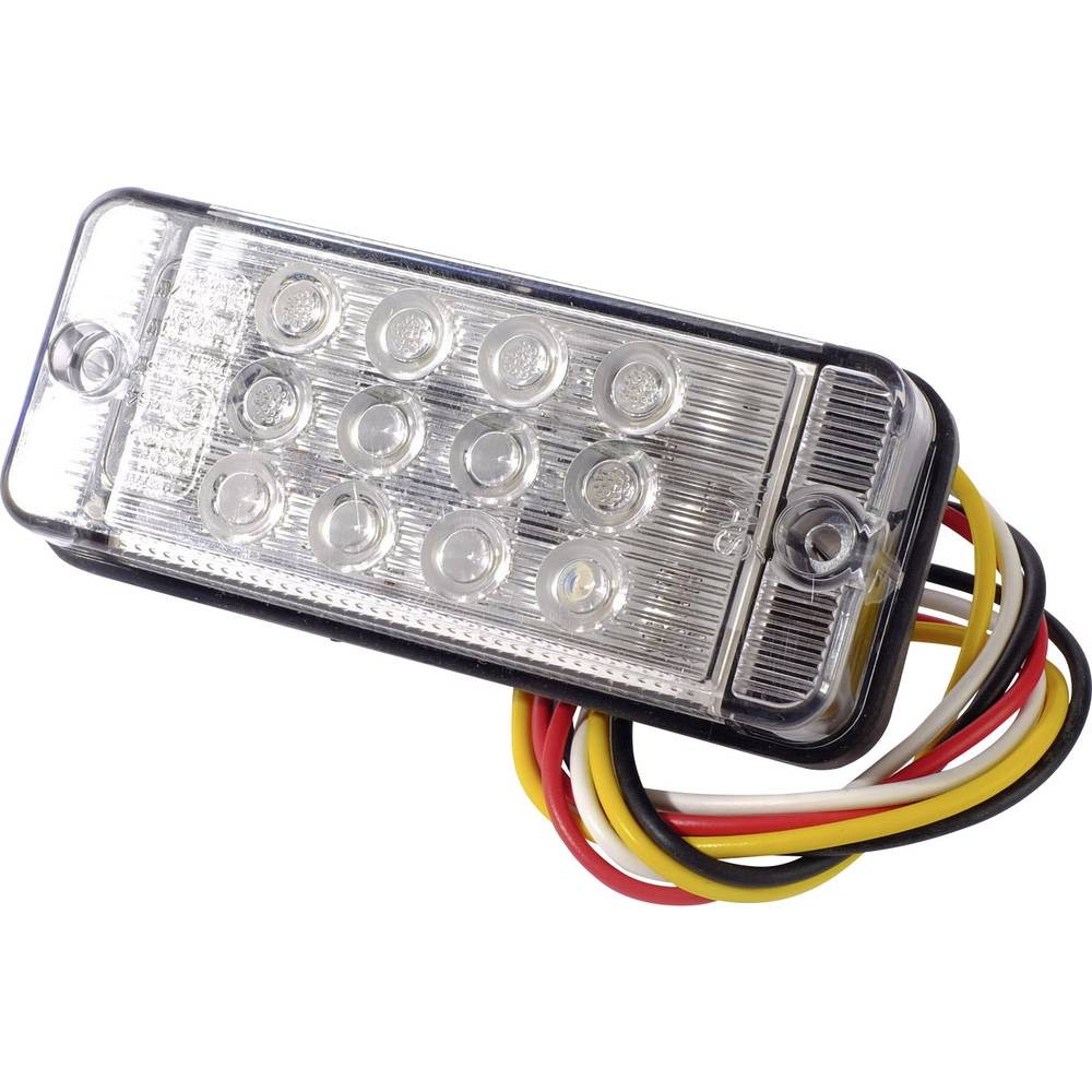 Feu de recul SecoRüt 95821 verre transparent universel pour remorque gauche ou droite