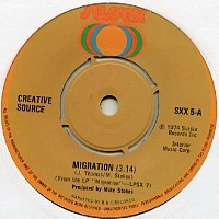 Creative Source - Migration / Keep On Movin' (7'', Single)