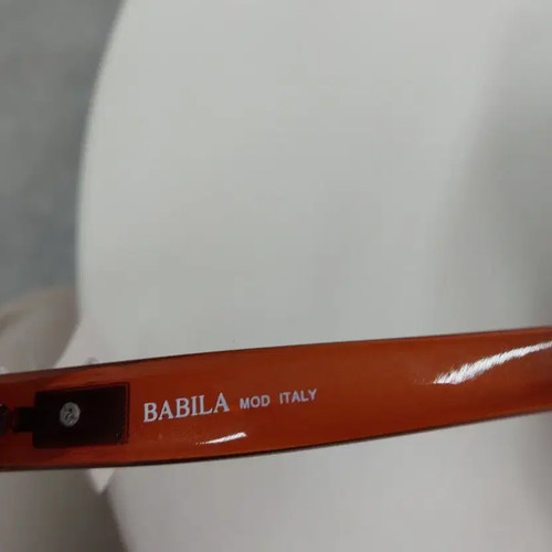 Babila Italy Orange Sunglasses