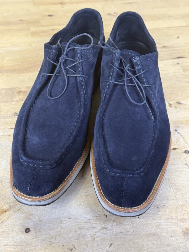 Ermenegildo Zegna Suede Lace up shoes Size 12 - Image 4 of 4