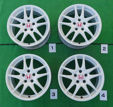 Honda Integra Type R DC5 Genuine OEM Wheels Rims 17x7J +60 5x114.3 set4 White