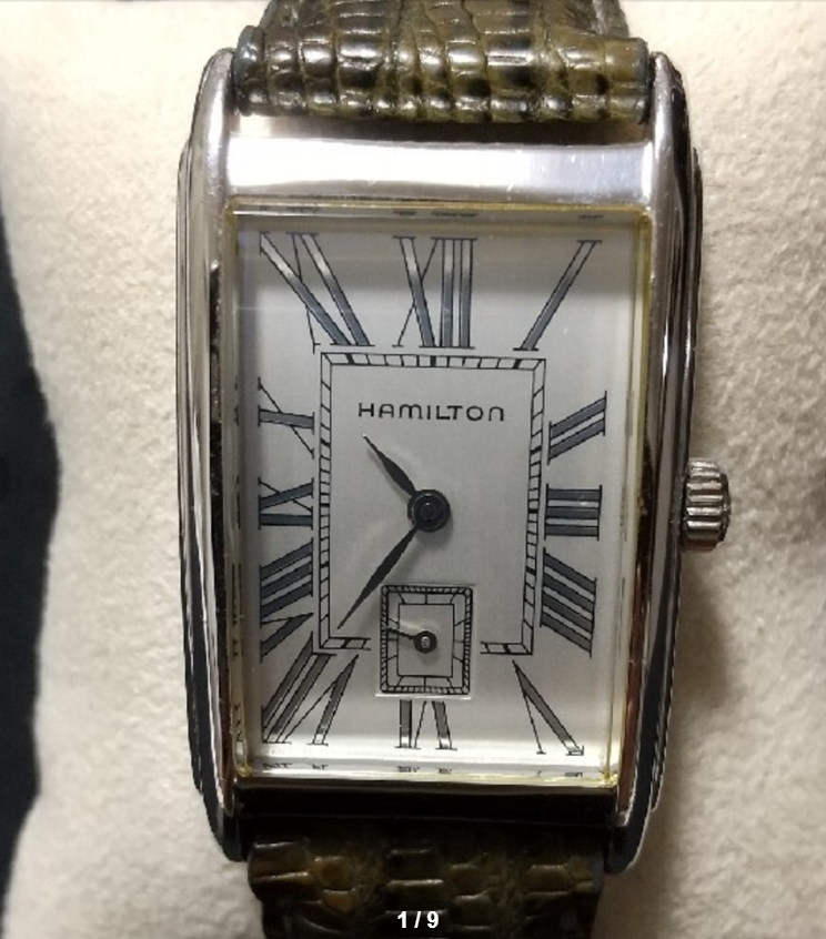 Hamilton Ardmore 6269 Small Second Qz Unisex Watch Silver | eBay