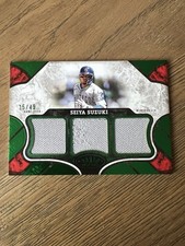 2025 Topps Tier One - Tier One Relics Seiya Suzuki #T1R-SS Green /49