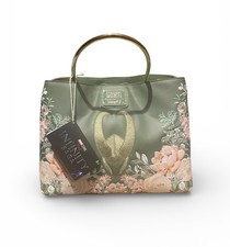 Loungefly Marvel Loki Green Floral Embroidered Infinity Saga Handbag New