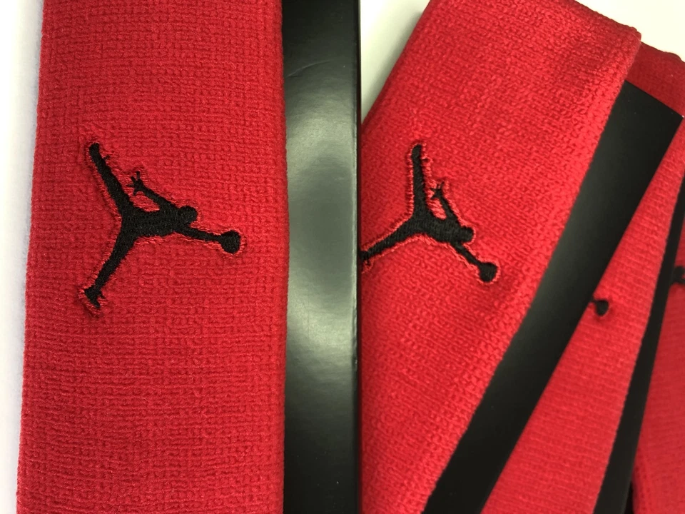 Nike Jordan Jumpman Diadema Entrenamiento Deportivo Diadema Banda para el Cabello Banda para el Sudor Roja AC4093-605 Foto 2 de 4