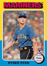 2024 Topps Heritage - Rookies Ryder Ryan #326 (RC) Mariners