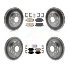 Transit Auto KGA-101325 Brake Disc and Pad Kit Front & Rear for Chevy Malibu
