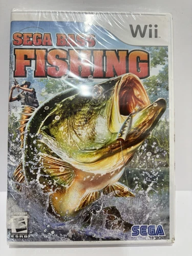 Sega Bass Fishing - Nintendo Wii New Sealed