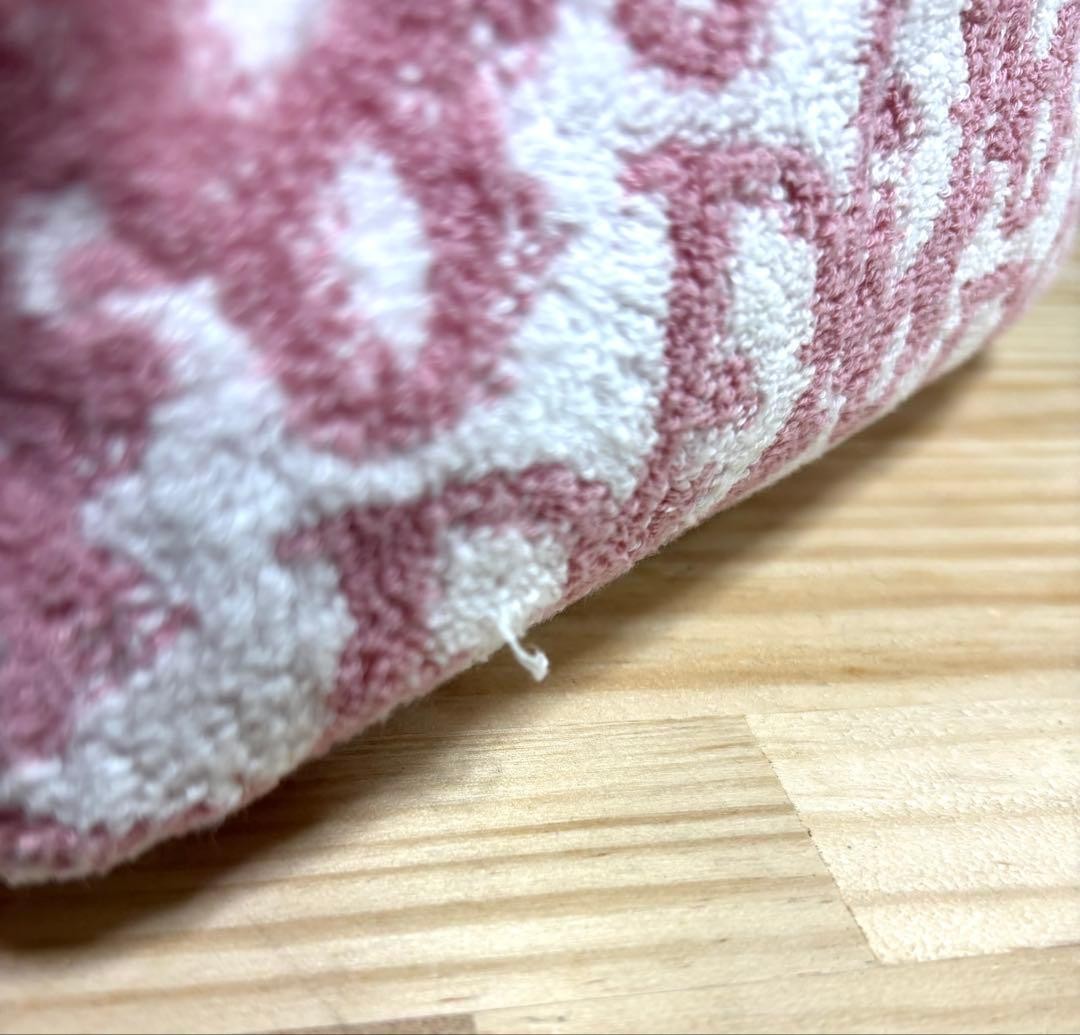 Christian Dior Handbag Terry Cloth Pink White Trotter Pocket Women's Authentic thumbnail 17