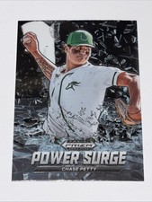 2021 Panini Prizm Draft Picks - Power Surge Silver Prizm #PS-CP Chase Petty (RC)