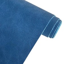 Blue Soft Faux Suede Fabric 30x135cm 53.15 inches x 11.81 inches,