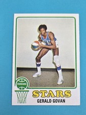 1973-74 Topps #233 Gerald Govan Utah Stars BASKETBALL Card V9