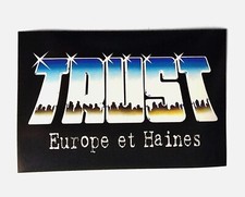 Autocollant  merchandising TRUST  tournée 1997