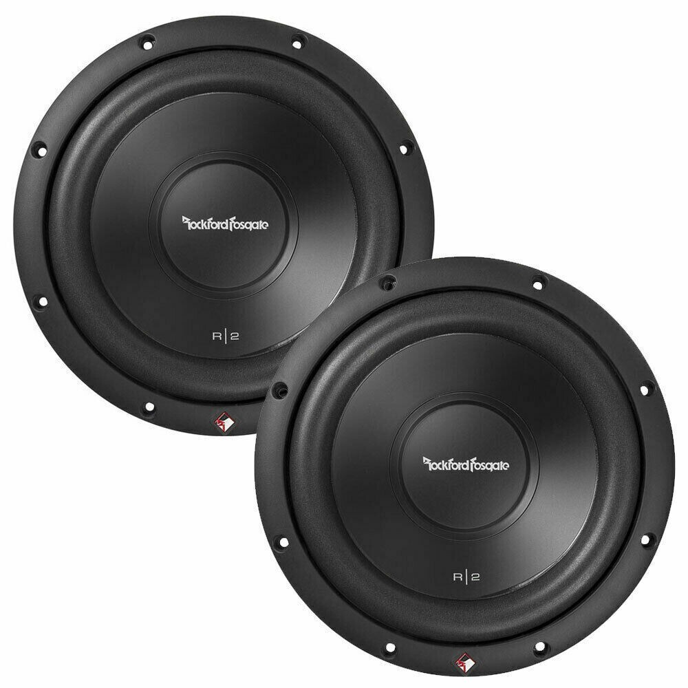 2) ROCKFORD FOSGATE R2D2-12 PRIME-SERIES 12