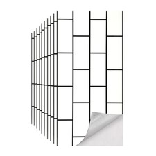 60 PACK Self-Adhesive Marble Tile Wall Sticker Thick Large for Kitchen Bathroom