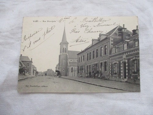 CPA HAUTE SAVOIE 74 VIRY RUE PRINCIPALE