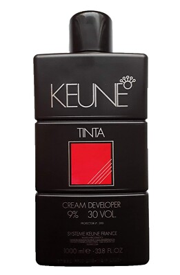 Keune Tinta Developer - 30 VOL 9% - Cream oxygen - 1L 33.8 fl oz