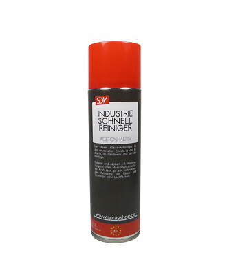 INDUSTRIEREINIGER Spray 1x 500ml Industrie Clean Reiniger Etiketten Entferner