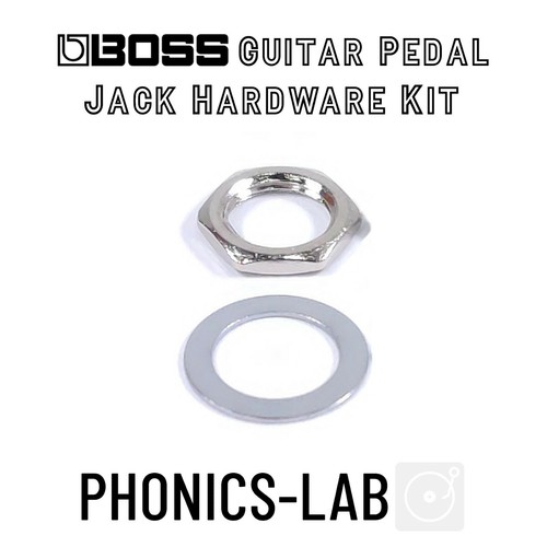 BOSS Guitar Pedal Jack Hardware Kit Nut & Washer Replacement