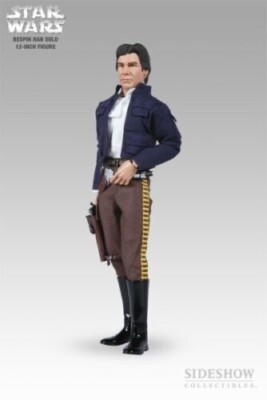 STAR WARS~HAN SOLO~REBEL CAPTAIN~SIXTH SCALE FIGURE~EXCLUSIVE