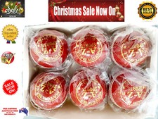 6 x 156 gm 4-Piece BAT FRIENDLY RED High Quality Pure LEATHER Cricket Ball