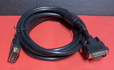 Equivalent to Sun 530-3131 DVI-D Male to DVI-D Male, 3 Meter Cable - NEW